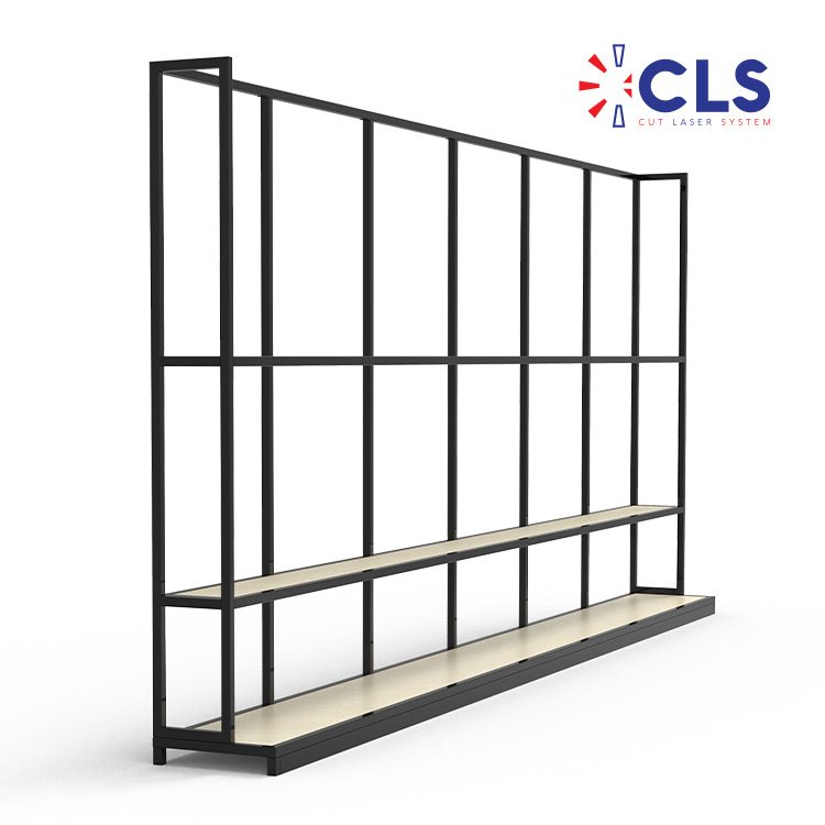 Support TV métallique sur mesure, référence CLS-2523 C