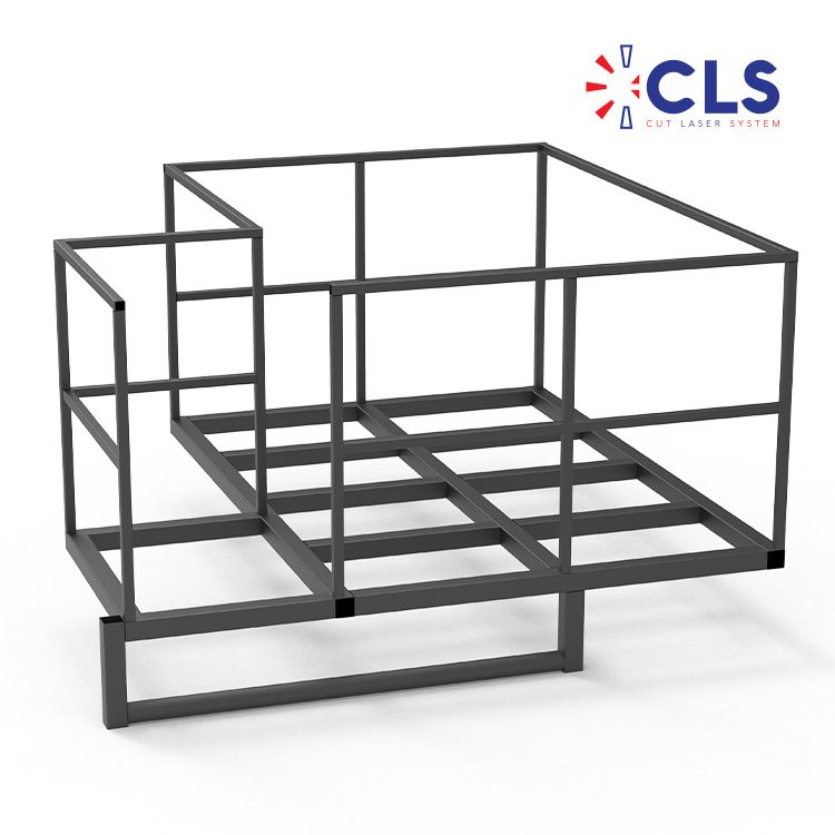 Plateforme de travail métallique soudée, référence CLS-2540