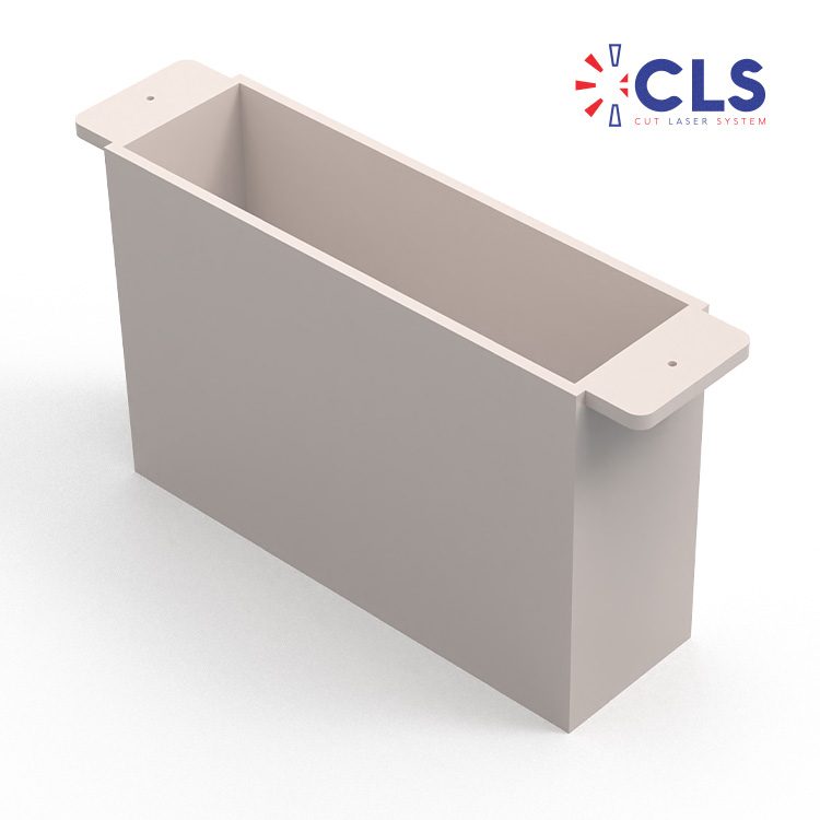 Cuve compacte de rinçage en polypropylène pour ligne de nettoyage industriel