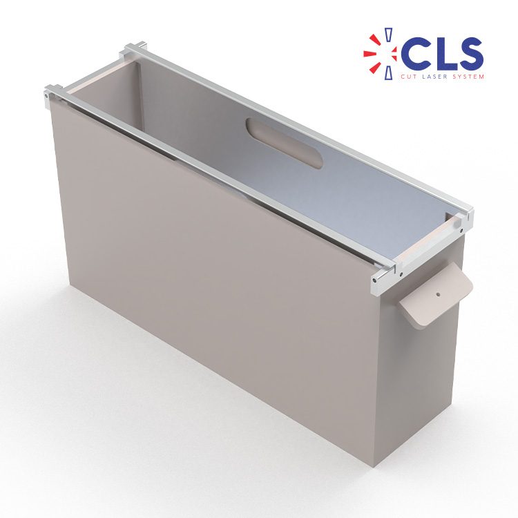 Cuve de procédé d'électropolissage en polypropylène, référence CLS-2419