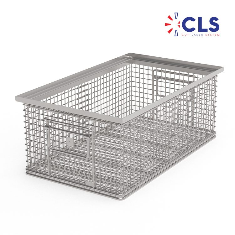 Panier inox pour nettoyage par ultrasons, référence CLS-2420
