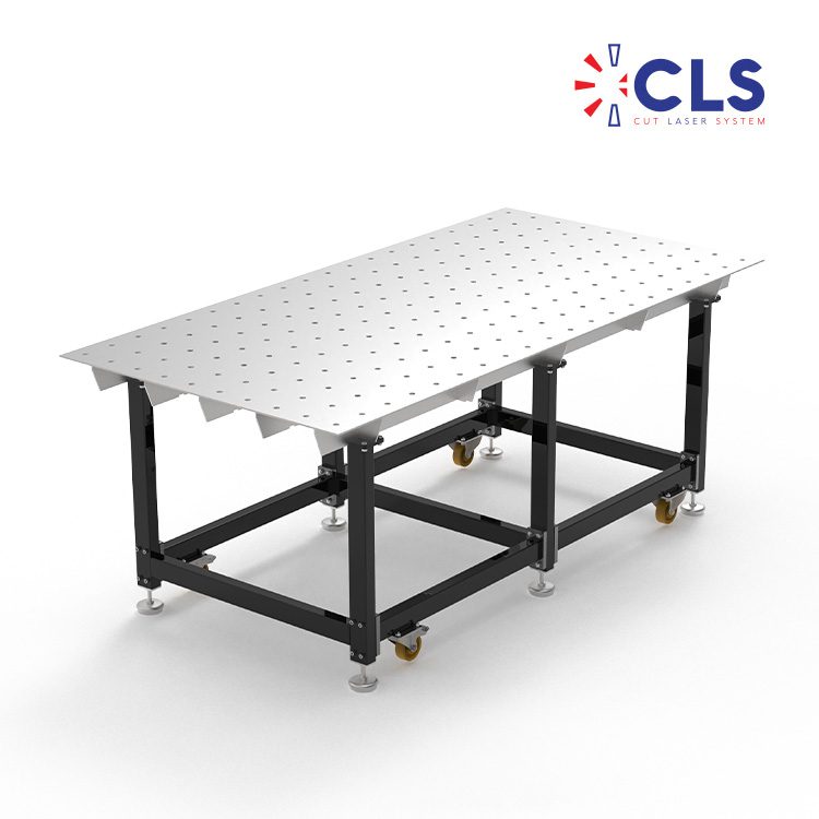 Table de soudure en acier fabriquée sur mesure, référence CLS-Owelding